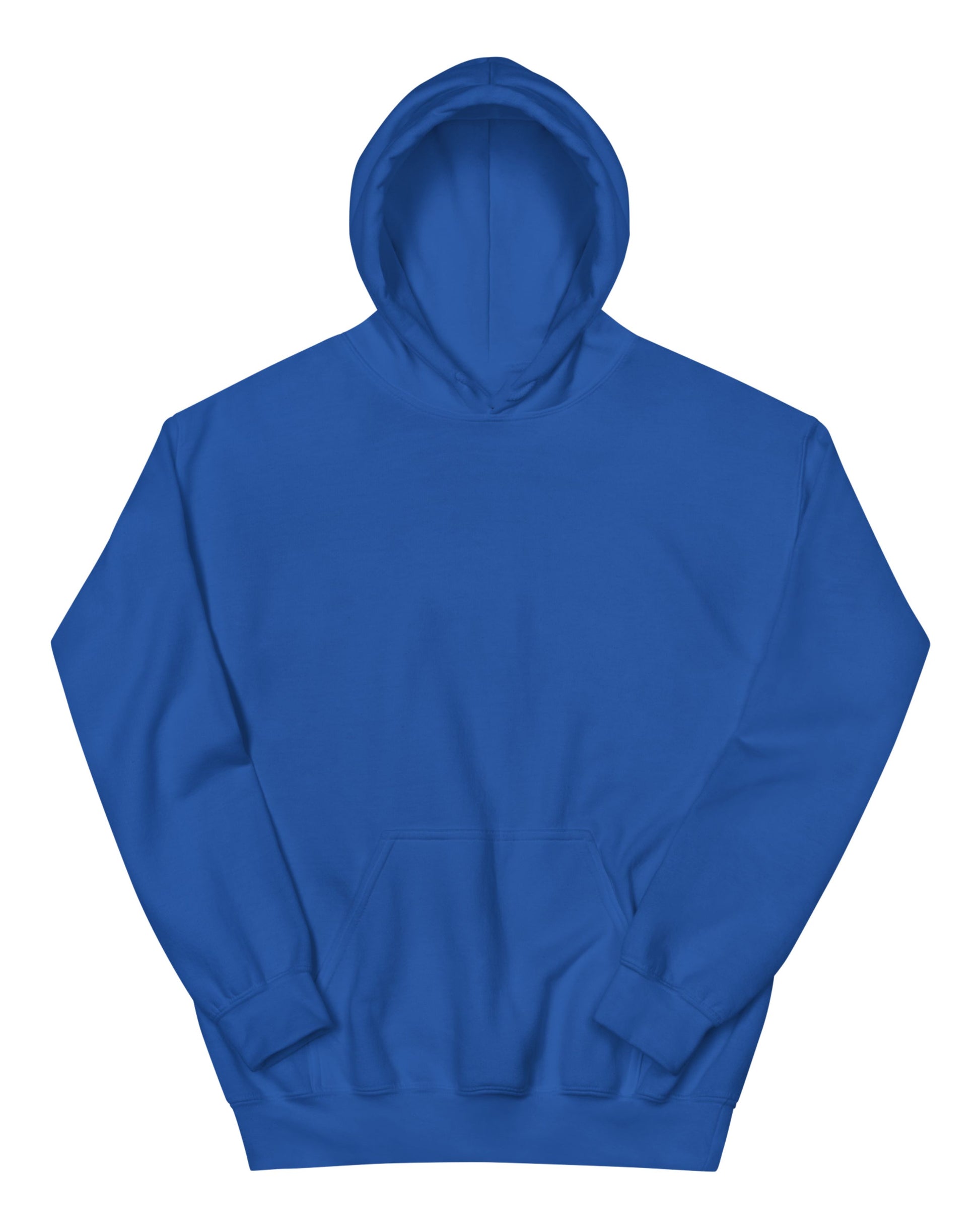 Born-to-Play-forced-to-work-Printed-Unisex-Hoodie-royal-blue-front