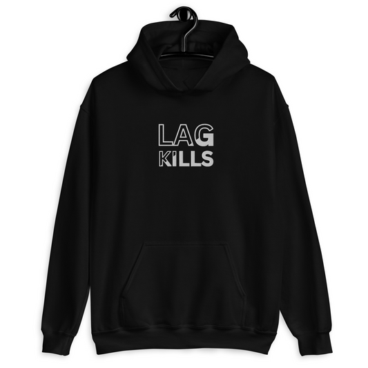 Lag Kills | Embroidery | Unisex Hoodie COMIWEAR