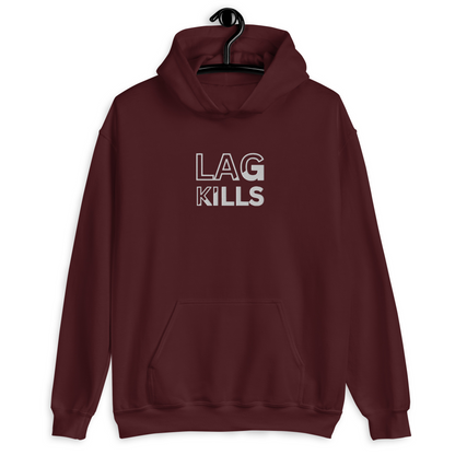 Lag Kills | Embroidery | Unisex Hoodie COMIWEAR