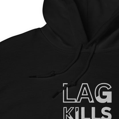 Lag Kills | Embroidery | Unisex Hoodie COMIWEAR