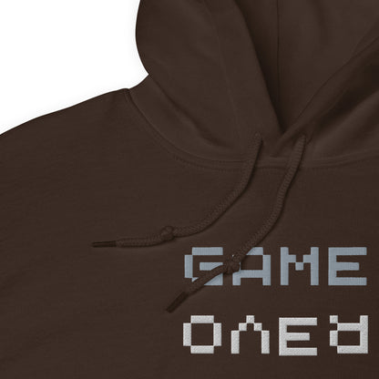 Game Over | Embroidery | Unisex Hoodie COMIWEAR